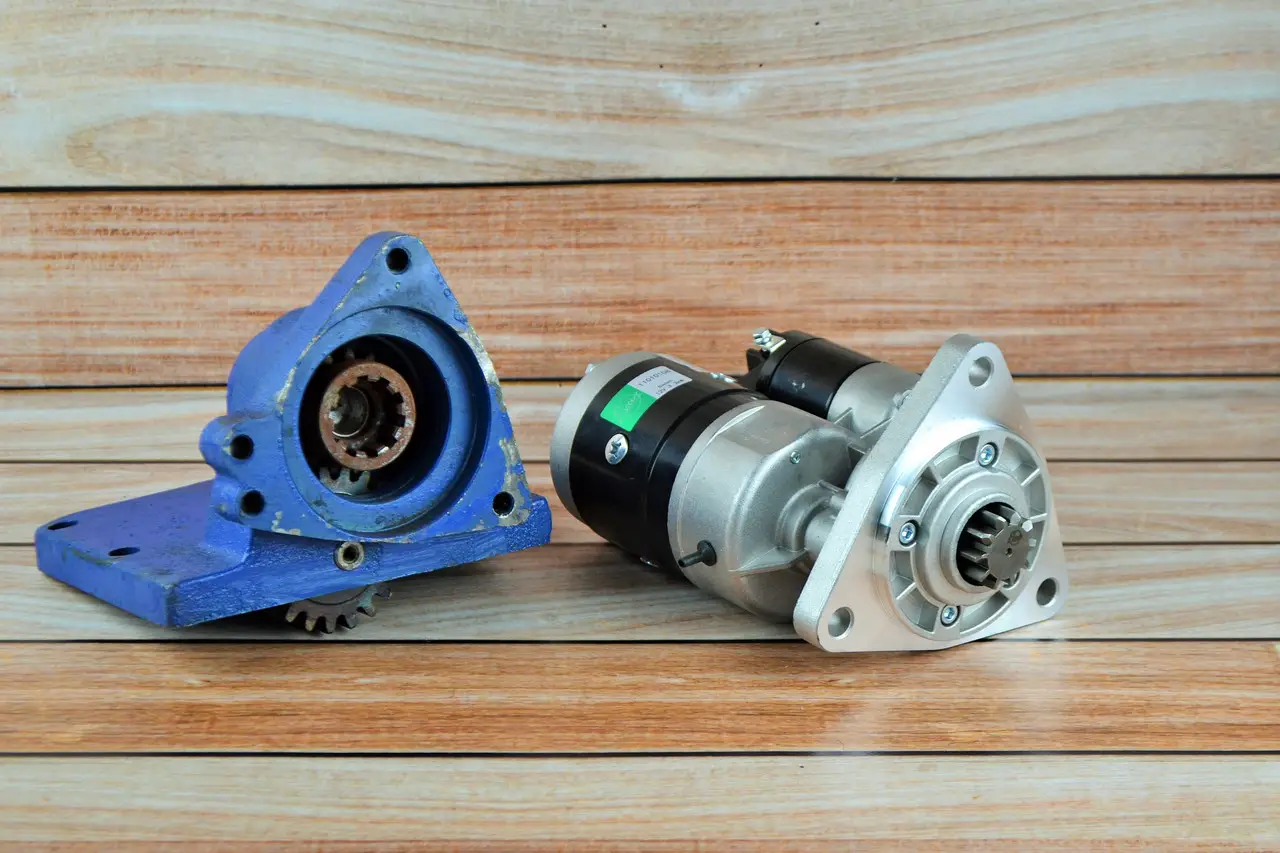 Стартер Магнетон 3,2квт і Перехідна плита вмісто пускача ПДМ  (МТЗ, ЮМЗ, Т-150) (комплект переобладнання), фото 1