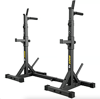 Стійки під штангу Trex Sport TX-100S регульовані з ручками для віджимань