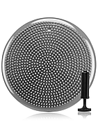 Балансувальна подушка Gymtek сіра + насос