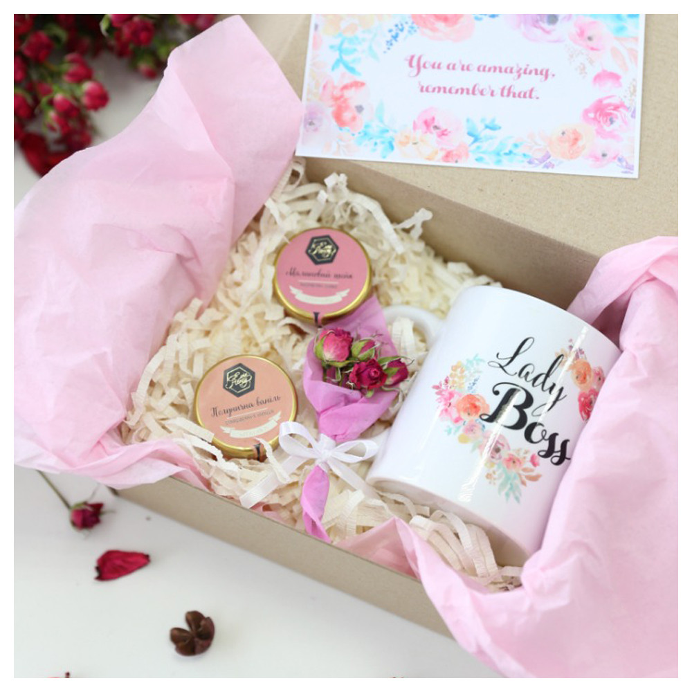 Корпоративний подарунок жінці на 8 березня "Lady Boss 1", фото 1