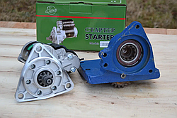 Стартер Slovak 2,8квт і Перехідна плита вмісто пускача ПДМ (МТЗ, ЮМЗ, Т-150) (комплект переобладнання)