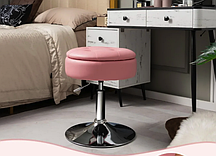 Крісло трансформер Costway Meri з місцем для зберігання рожевий