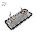 Плафон підсвітки номера A8 Audi правий 8E0807430B 8E0943022 8E0943022B, фото 3