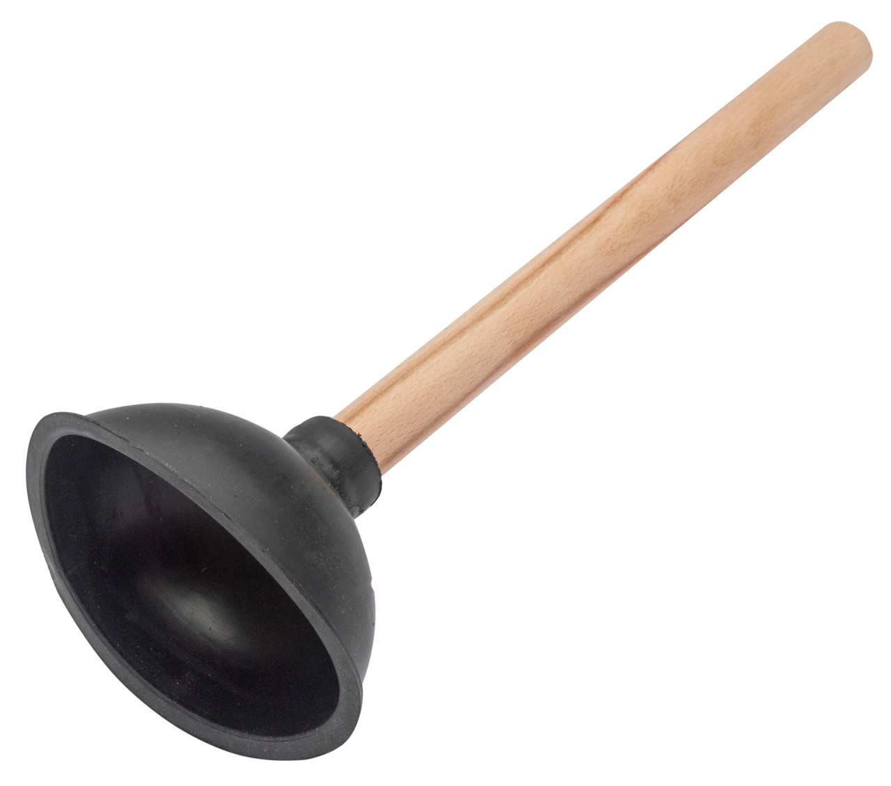 Вантуз із дерев'яною ручкою Ø 12 см h=37 см (Юказ), фото 1