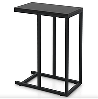 Журнальний столик Costway Vittsjo приставний в стилі Loft чорний
