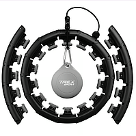 Хулахуп Trex Sport TX-010CHH масажний з обважнювачем чорний