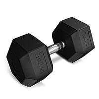 Гантеля шестигранна прогумована TX-200RD Trex Sport 20кг