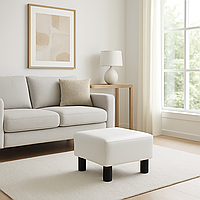 Пуф Costway Rosi екошкіра квадратний