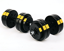 Гантелі розбірні Besport PowerPro 2х13,5кг