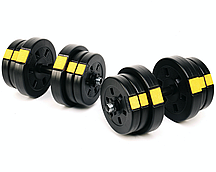 Гантелі розбірні Besport PowerPro 2х21кг