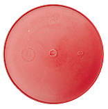 Відро пластикове 8 літрів з кришкою червоне Ø 27 см h=24 см (Юніпласт), фото 5