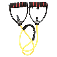 Еспандер трубчастий з ручками York 2-5кг, жовтий