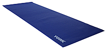 Килимок (мат) для фітнесу та йоги York Fitness 0,3см синій