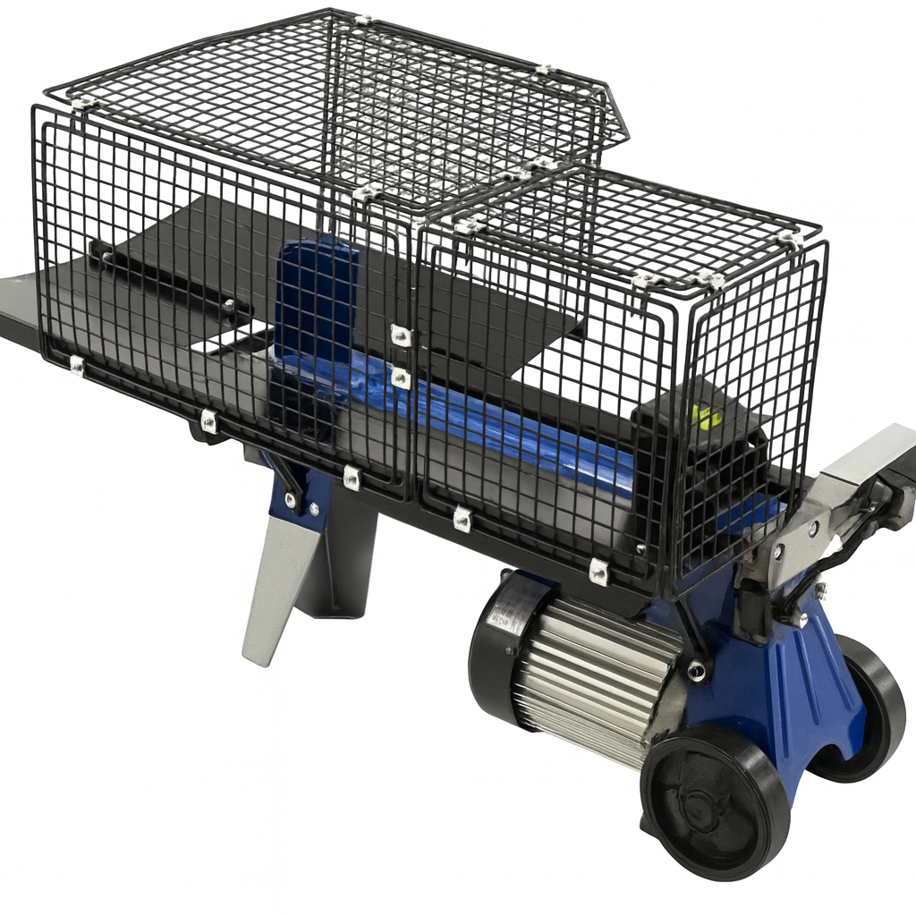 Гідравлічний дровокол 5–9 тонн, 3200 Вт, BX-001 / Дровокол для дому та дачі / Електродровокол горизонтальний, фото 1