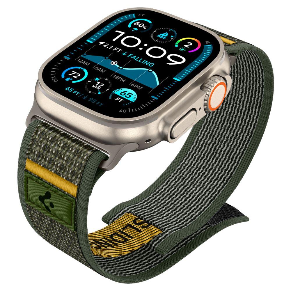 Ремінець Spigen для Apple Watch 44/ 45/ 46/ 49mm - Athlex Air, Active Green (AMP09035), фото 1
