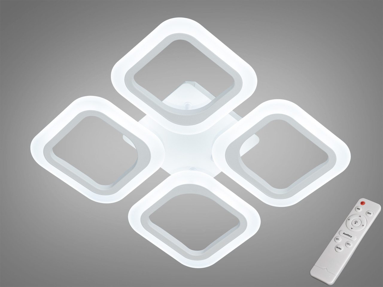 Стельова люстра Diasha з димером 55W AS8060/4WH