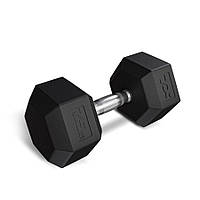 Гантеля шестигранна прогумована TX-075RD Trex Sport 7,5кг