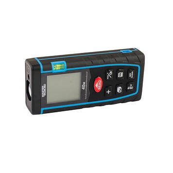 Далекомір лазерний MASTERTOOL до 40 м ± 2 мм/м пам'ять 30 клас лазера I IP54 (30-0940)