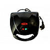 Cендвичница бутербродница Wimpex WX-1049 750W Black, фото 3