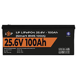 2,560кВт Акумулятор літієвий 24V, 100 Ah, LP LiFePO4 / Батарея акумуляторна / Батарея резервного живлення