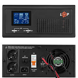 300Вт Джерело безперебійного живлення, 12В, LPE-B-PSW-430VA+ / ДБЖ з чистою синусоїдою / Перетворювач напруг