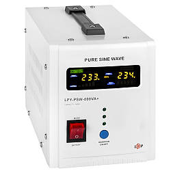 0,560кВт Джерело безперебійного живлення 12V, 5A/15A, LPY-PSW-800VA+ / Перетворювач напруги / ДБЖ з правильною синусоїдою