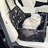 Автокрісло для тварин до 8 кг, 40×31×20 см, Чорний/Атомакт для собак/ Автосидіння для перевезення тварин/ Сумка-переноска в, фото 5
