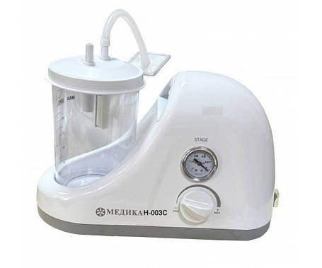 Відсмоктувач медичний електричний Н-003С "МЕДИКА", фото 1