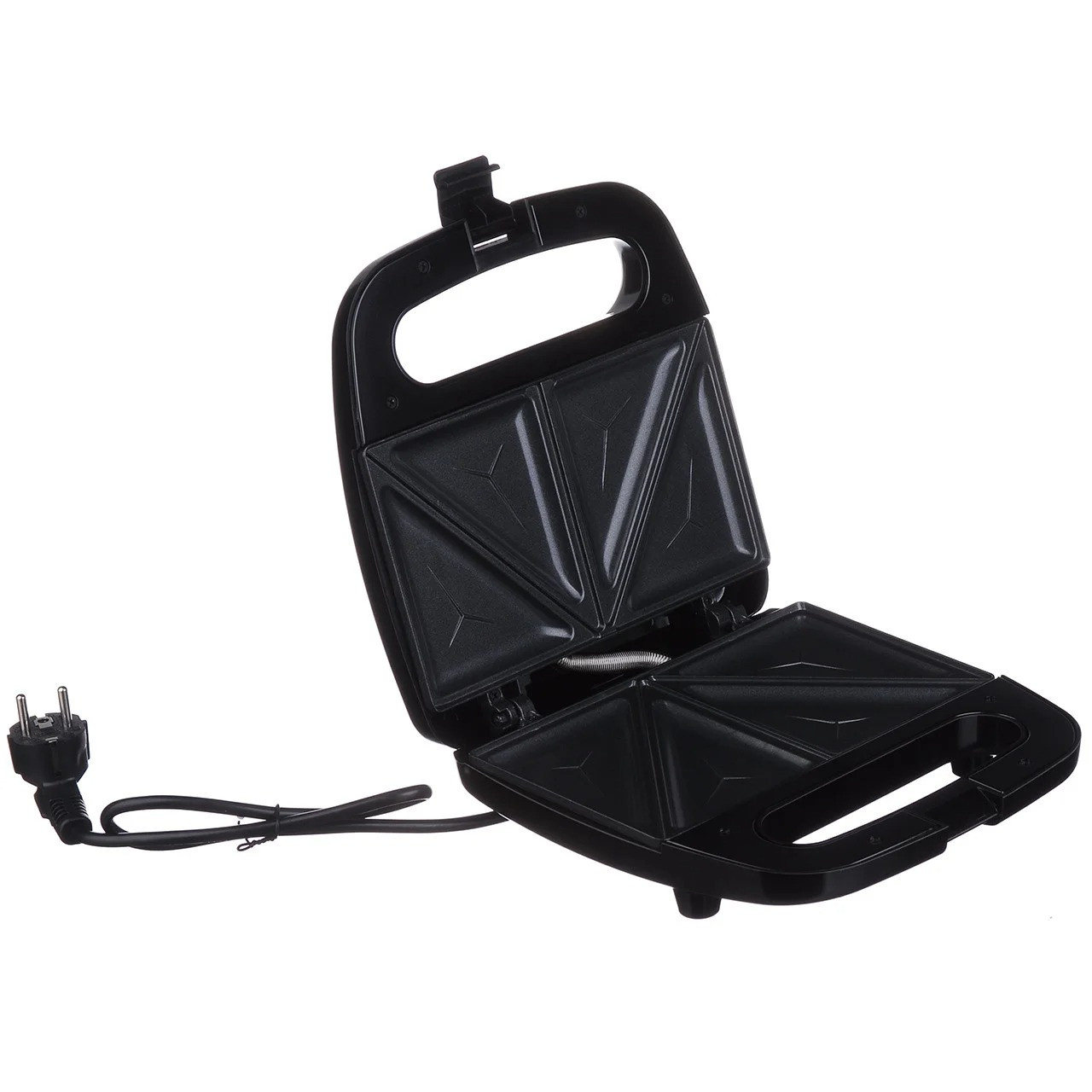 Електрична сендвічниця DOMOTEC 7777MS-BIG з антипригарним покриттям 750 Вт, фото 1