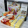 Комплект постільної білизни Romeo home Bunita, полуторний, ранфорс / Бавовняна дитяча постільна білизна, фото 4