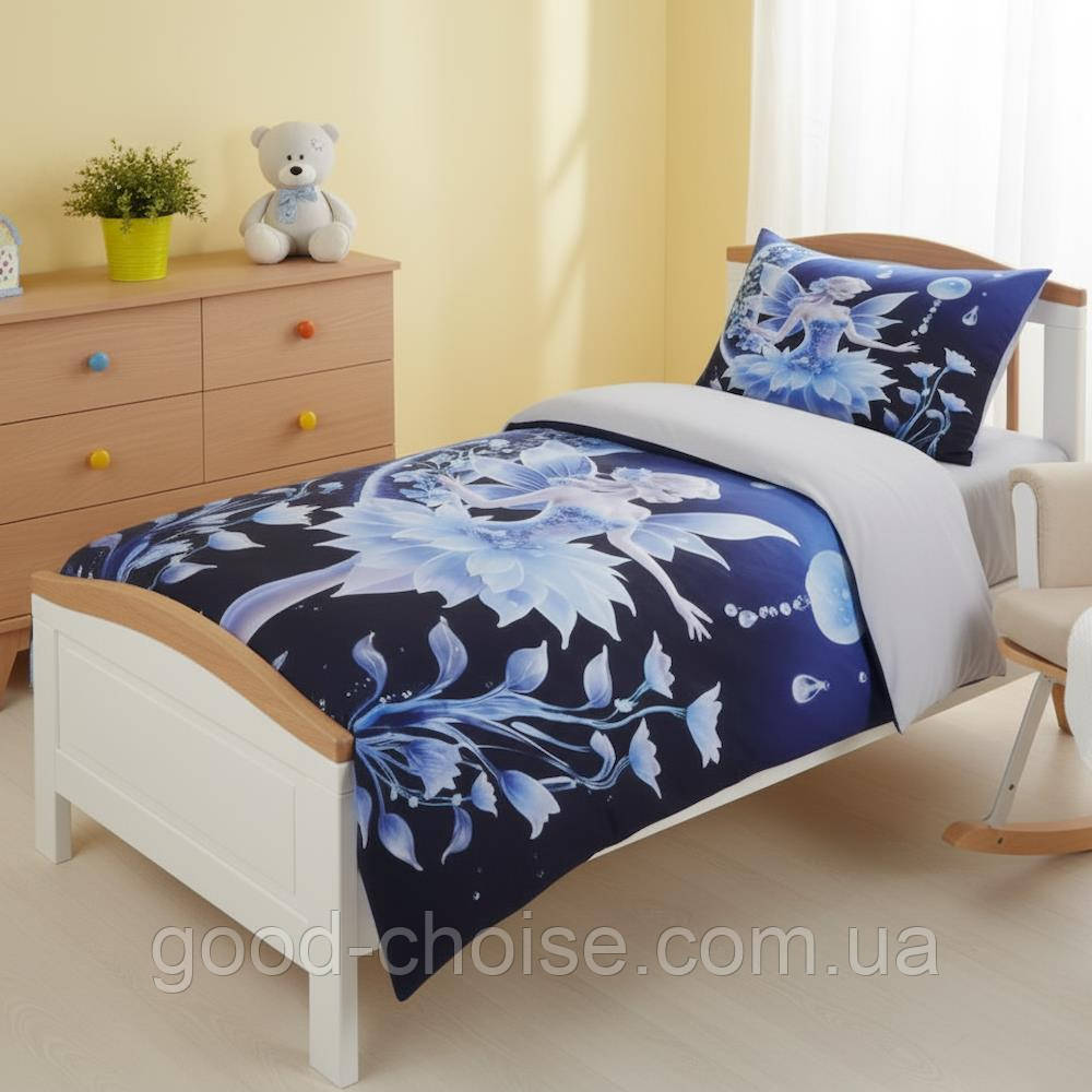 Комплект постільної білизни Romeo home Ehzila, дитячий, полуторний, ранфорс / Дитяча постільна білизна, фото 1
