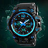 Наручний годинник чоловічий Skmei Hamlet 1155B Blue (1204), фото 8