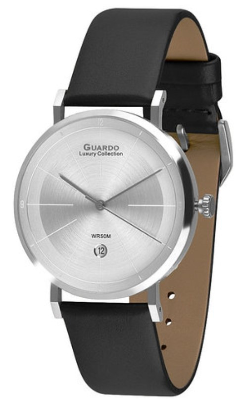 Наручний годинник Guardo Сріблястий S02429-1, фото 1
