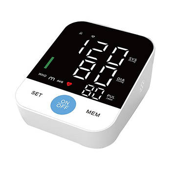 Автоматичний тонометр  BR-803 Pro, USB / Електронний апарат для вимірювання тиску / Електронний тонометр