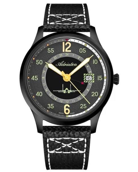 Наручний годинник Adriatica ADR 8311.B226Q Чорний, фото 1