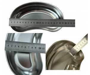 D007-03 "МЕДИКА" Лоток годоподібний для медичних інструментів 200*100*30 мм, фото 2