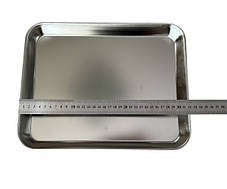 D036-03 "МЕДИКА" Лоток прямокутний для медичних інструментів 310*240*31 мм, фото 3