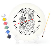 Набір для творчості годинник-розмальовка для дітей