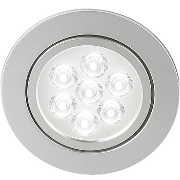 Точковий світильник поворотний 7W / LED світильник вбудований / Світлодіодний світильник врізний