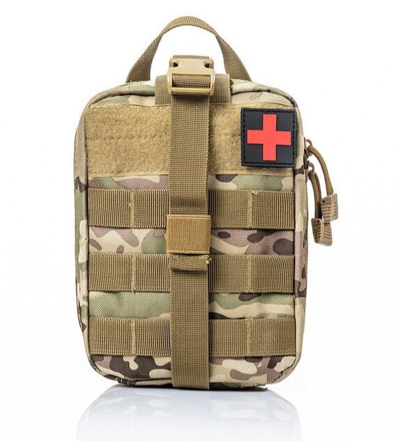 Сумка під аптечку тактична на липучці швидкознімна Solve Мультикам D3-MED-03, фото 1
