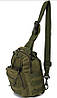 Сумка тактична через плече Solve 28х19х10 см Олива A742, фото 5