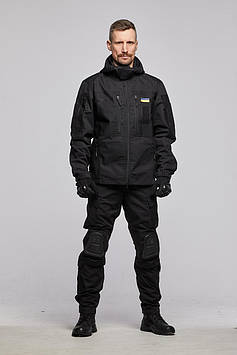 Тактичні військові штани чоловічі Family Story Ріп-Стоп 44 Чорний (2391123s10)