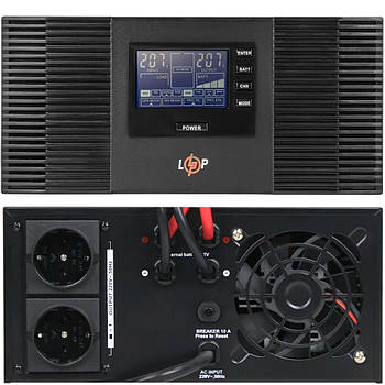 1050Вт Джерело безперебійного живлення, 12В, LPM-PSW-1500VA / ДБЖ для комп'ютерів / Перетворювач напруг