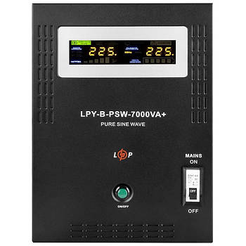 5000Вт Джерело безперебійного живлення, 48В, LPY-B-PSW-7000VA+ / ДБЖ підлоговий / Перетворювач напруг з чистою синусоїдою