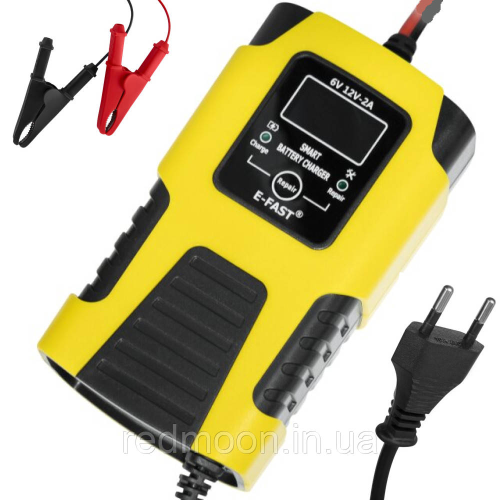 Зарядний пристрій АКБ 6V-12V, 1.7A, LP AC-017 / ЗП мережевий для акумуляторів, фото 1