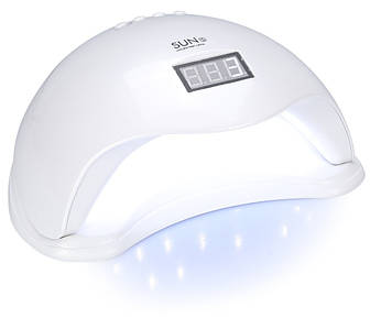 Лампа для манікюру Sun 5 ультрафіолетова LED 48 W White (3_01292)