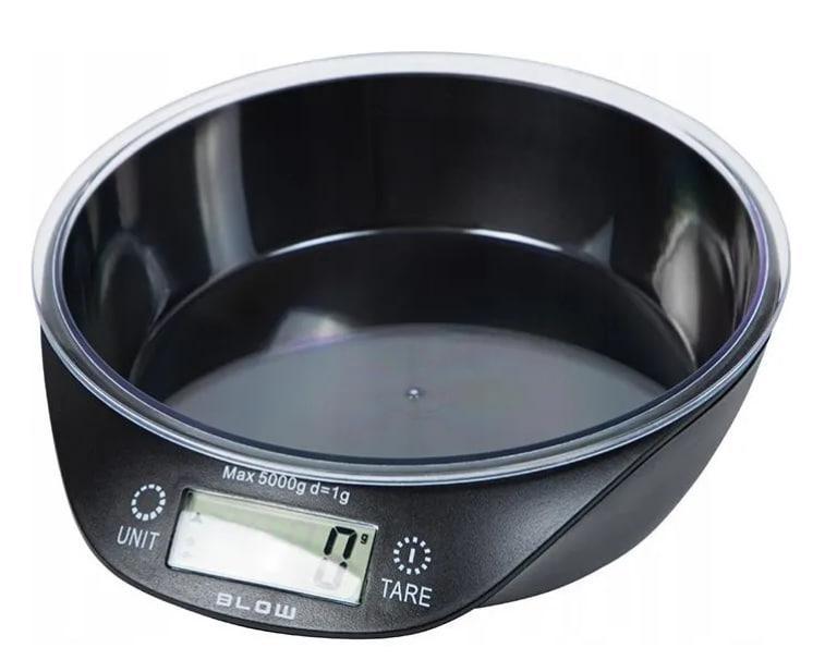 Ваги кухонні електронні Blow KS206 Black, фото 1