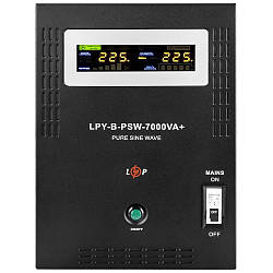 ДБЖ LPY-B-PSW-7000VA+ 5000Вт 48В / ДБЖ підлоговий / Перетворювач напруги з чистою синусоїдою
