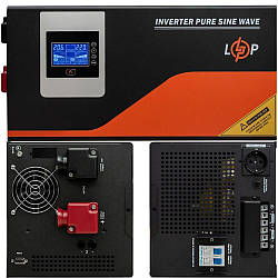 ДБЖ "Цар-Батарея" 3000Вт, 24В, LPM-PSW-4500VA / Перетворювач напружений настінний / ДБЖ з чистою синусоїдою