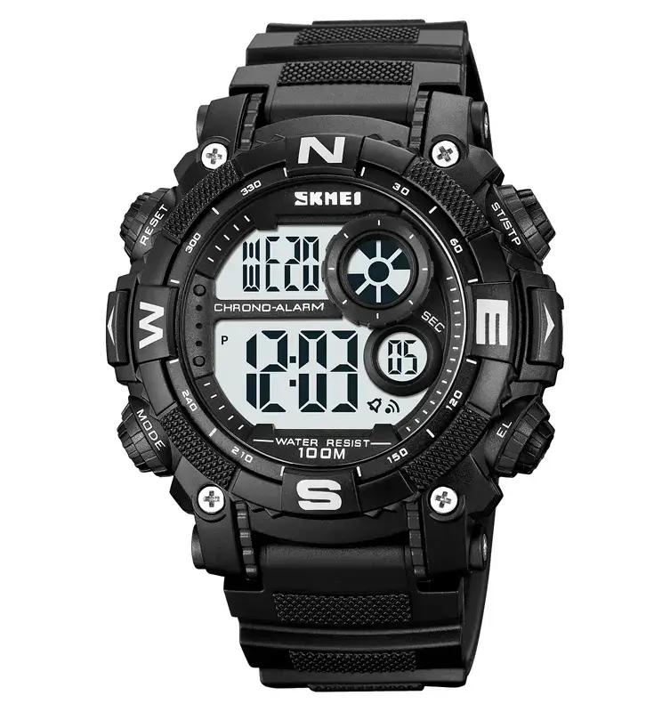Чоловічий кварцовий годинник Skmei 1887 Чорний, фото 1